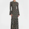 Alba DressMayfair Black in Flowy Jersey