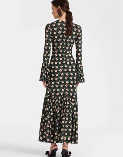 Alba DressMayfair Black in Flowy Jersey