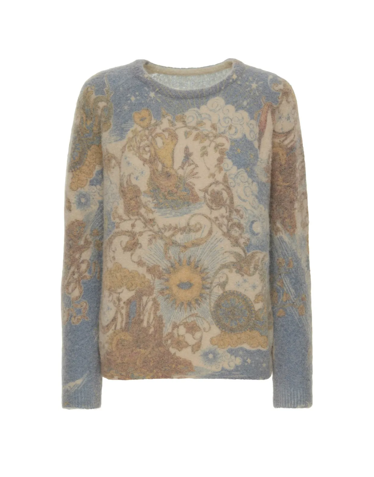 All-In SweaterLight Blue in Woolmix