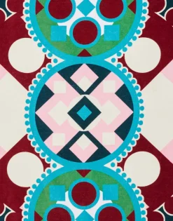 Beach Towels (95X150)Ruote Plac&eacute;e in Spugna