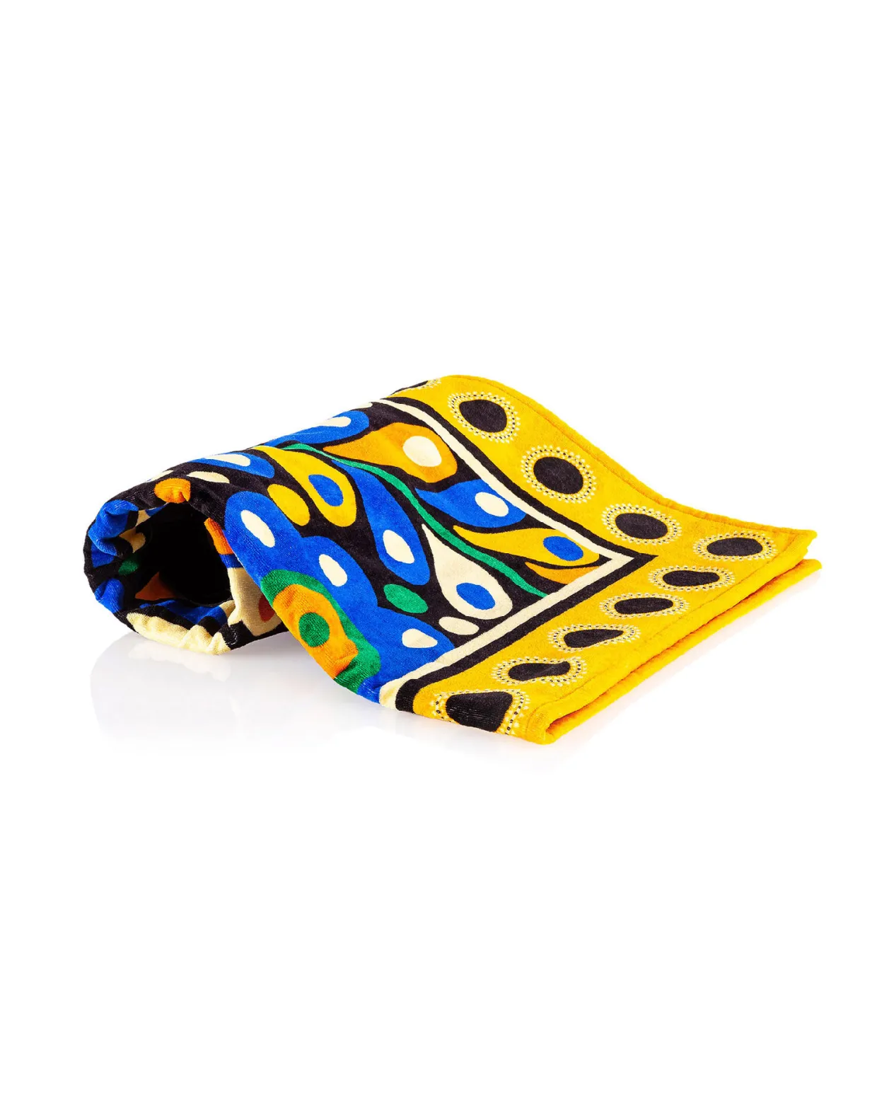 Beach TowelsConfetti Blu in Terry