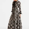 Bellini DressMini Tiles Black in Macram&eacute;