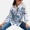 Better Than Your Boyfriend's ShirtOlympus Plac&eacute;e Cream in Cotton Poplin
