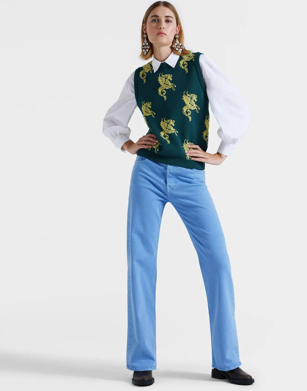 Better Than Your Boyfriend JeansLight Blue in Denim