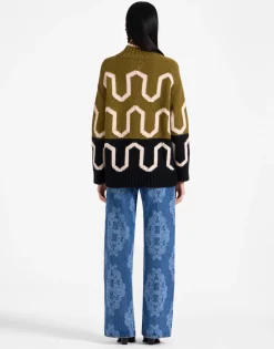 Better Than Your Boyfriend's JeansBast Blue in Laser-Printed Denim