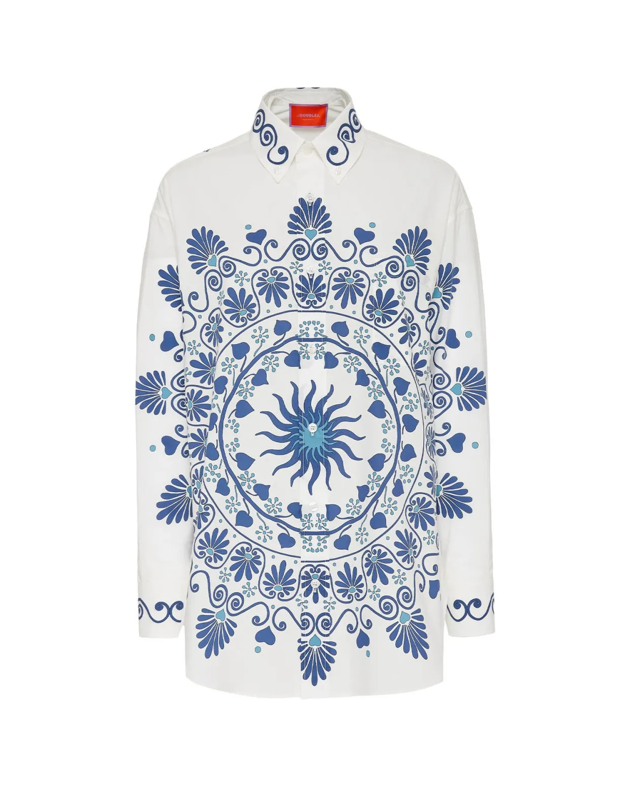 Better Than Your Boyfriend's ShirtOlympus Placée Cream in Cotton Poplin