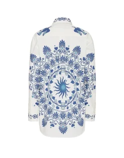 Better Than Your Boyfriend's ShirtOlympus Placée Cream in Cotton Poplin