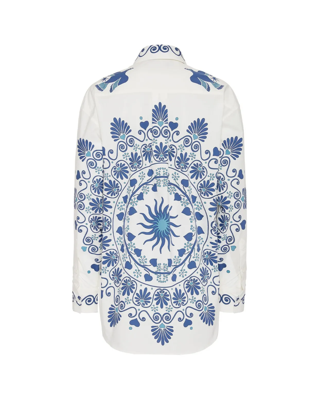 Better Than Your Boyfriend's ShirtOlympus Placée Cream in Cotton Poplin