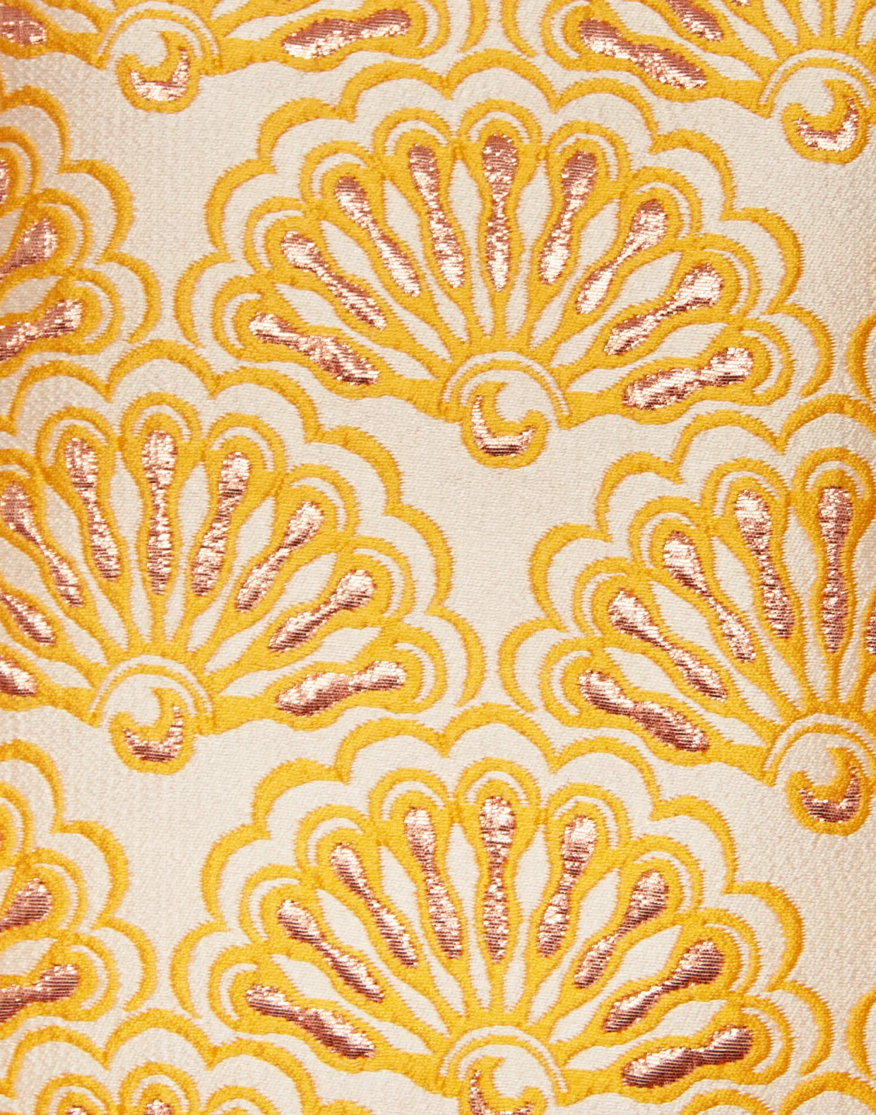 Bijoux JacketFans Gold in Jacquard With Tassels