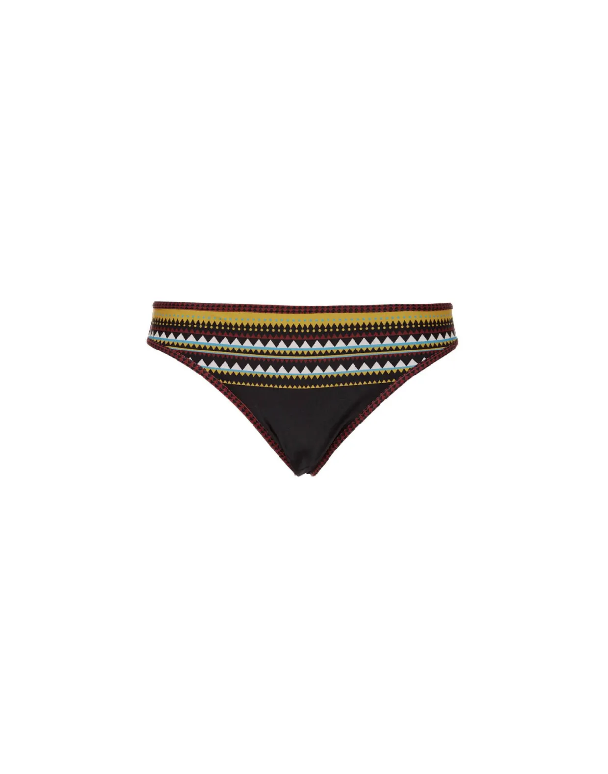 Bikini BottomDoric Placée Black in Lycra