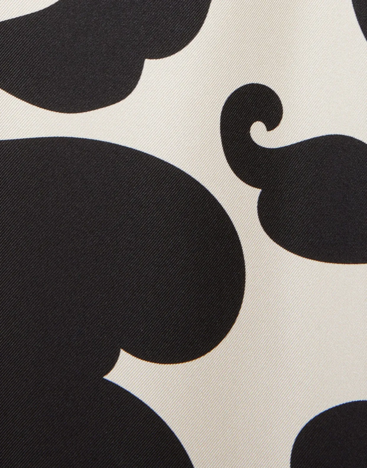 Boy ShirtMarea Black & White in Silk Twill
