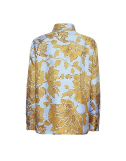Boy ShirtTangle Light Blue in Silk Twill