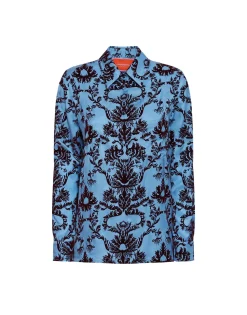 Boy ShirtVaudeville Light Blue in Jacquard