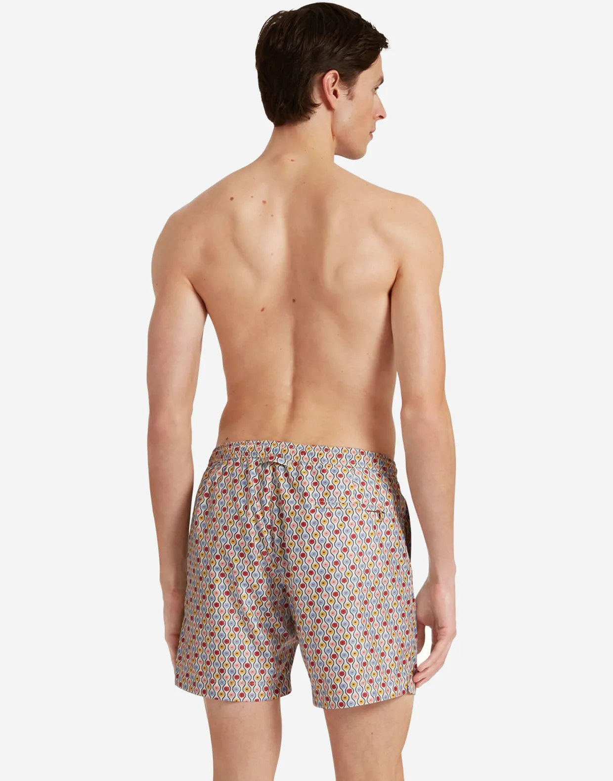 Bulldog Drawcord Swim ShortsWhitsun White Sand in Recycled Polyester