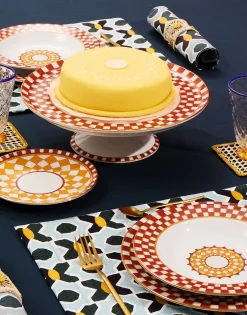 Cake StandApollo Brick in Porcelain