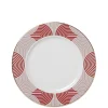Charger PlateSlinky Rosso in Porcelain