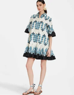 Choux DressScirocco Placée Ivory in Summer Poplin