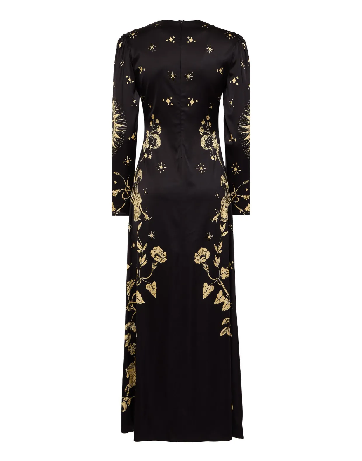 Clingy Swing DressBoboli Placée Black in Stretch Satin