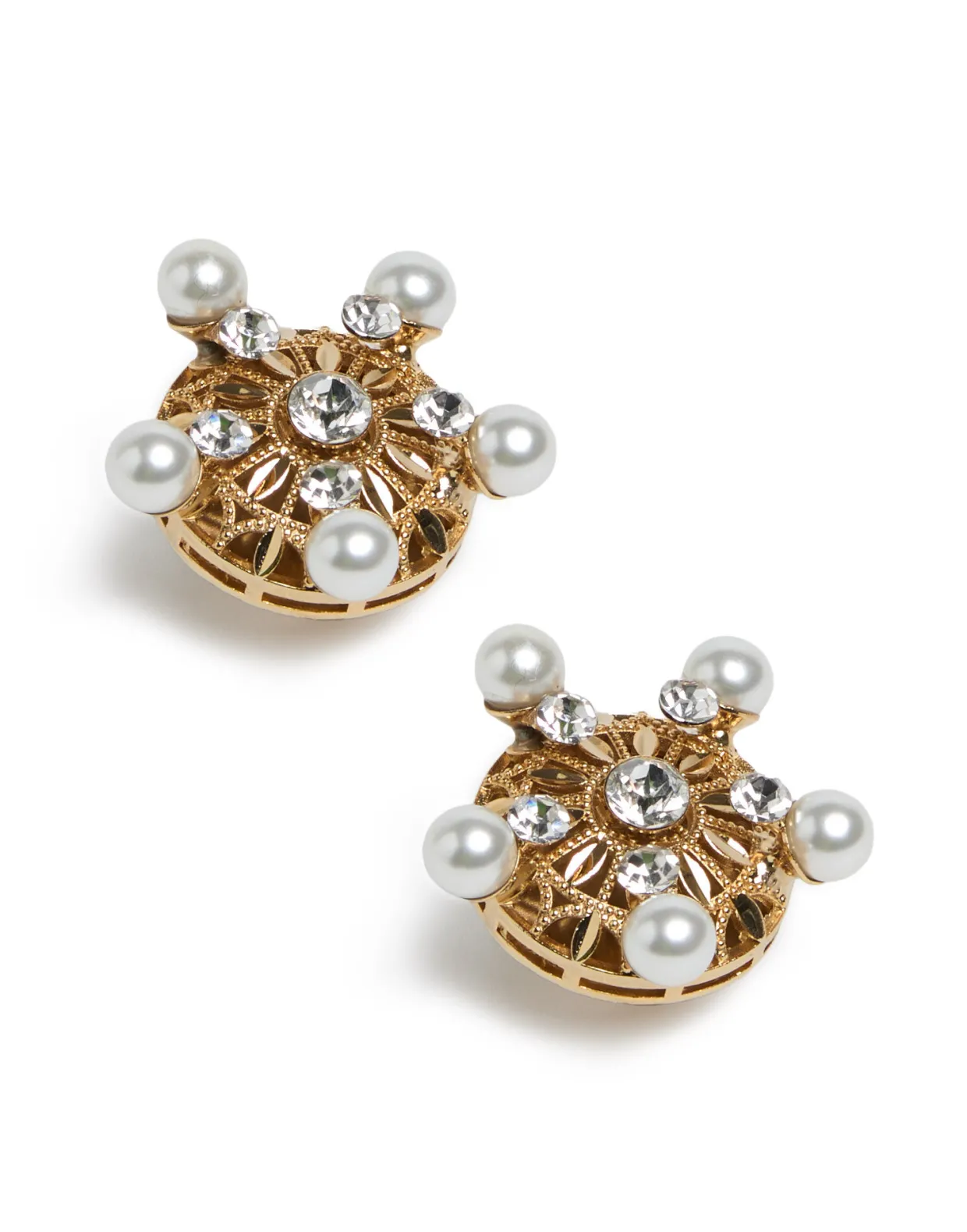 Corsini EarringsSolid Gold in Brass