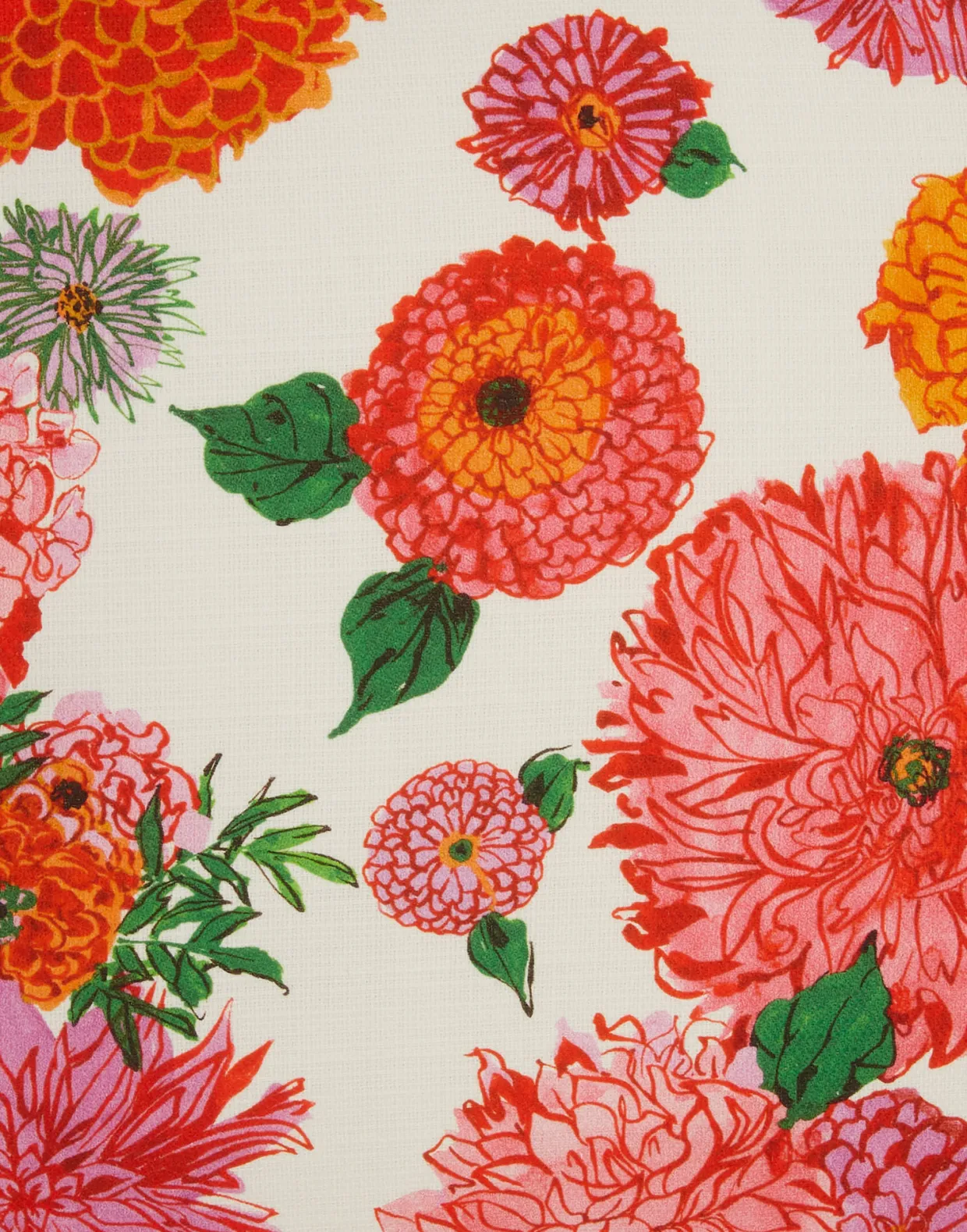 Cushion (45X45)Bright Blooms in Cotton Honan