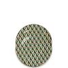Dessert Plate Set of 2Cubi Verde in Porcelain