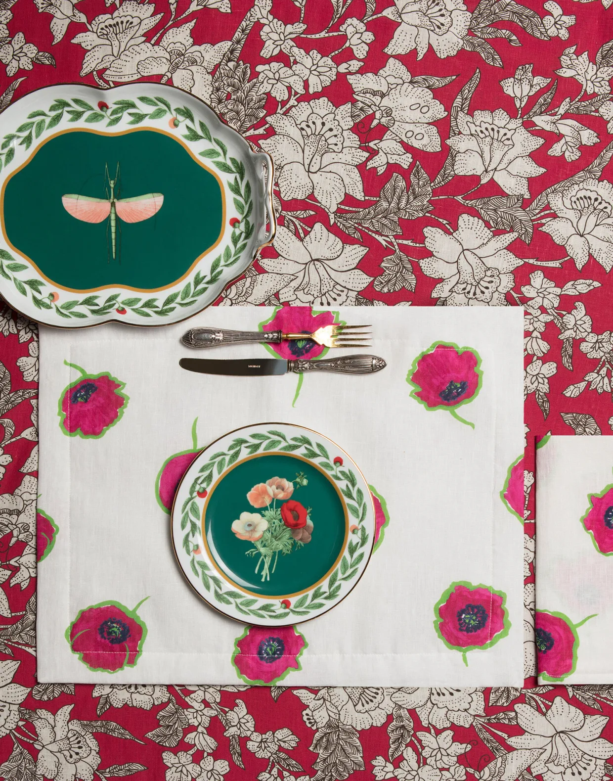 Dessert Plate Set of 2Posie