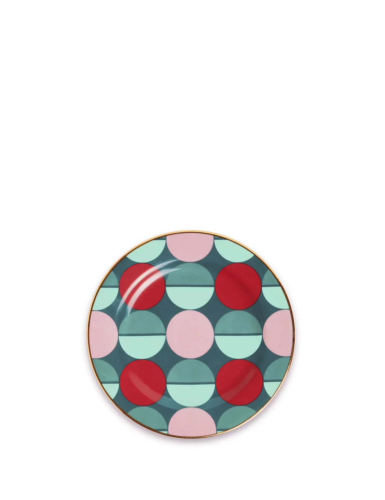 Dessert Plate Set of 2Sfere in Porcelain