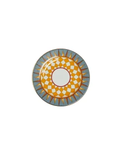 Dessert Plates Set Of 2Ra Sky Blue in Porcelain