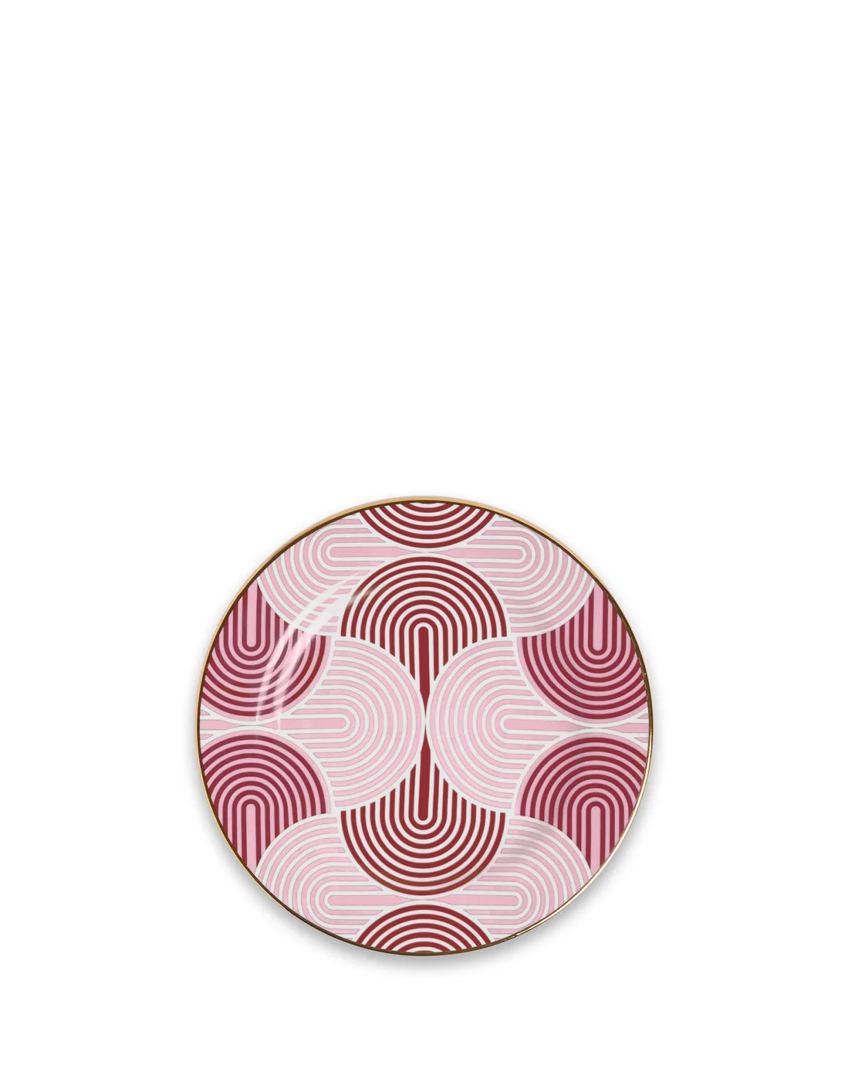 Dessert Plates Set Of 6Slinky Mix in Porcelain