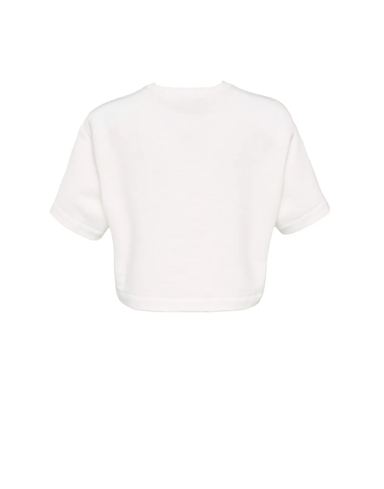 Discman TeeOff White in Embroidered Jersey