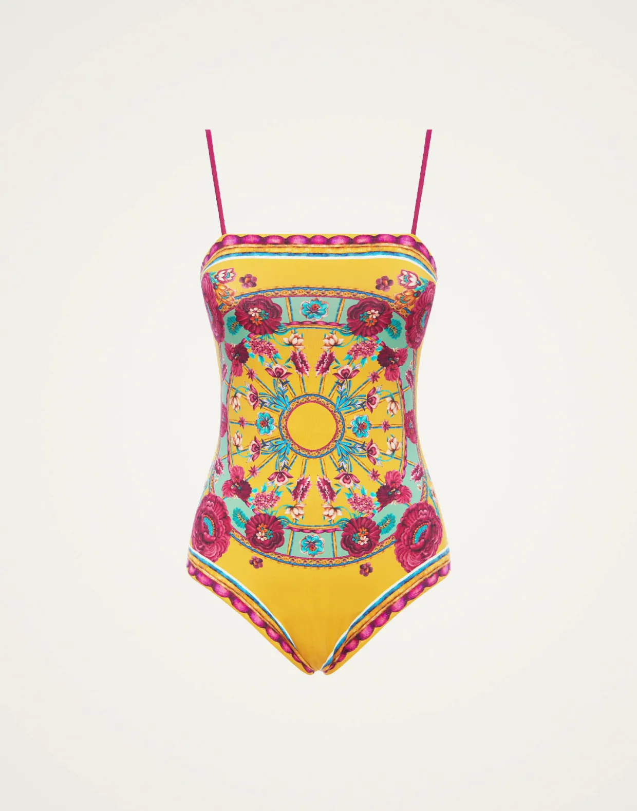 Elle SwimsuitZodiac Placée Marigold in Supreme Lycra
