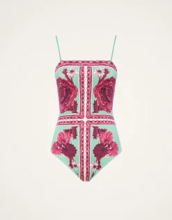 Elle SwimsuitZodiac Placée Marigold in Supreme Lycra