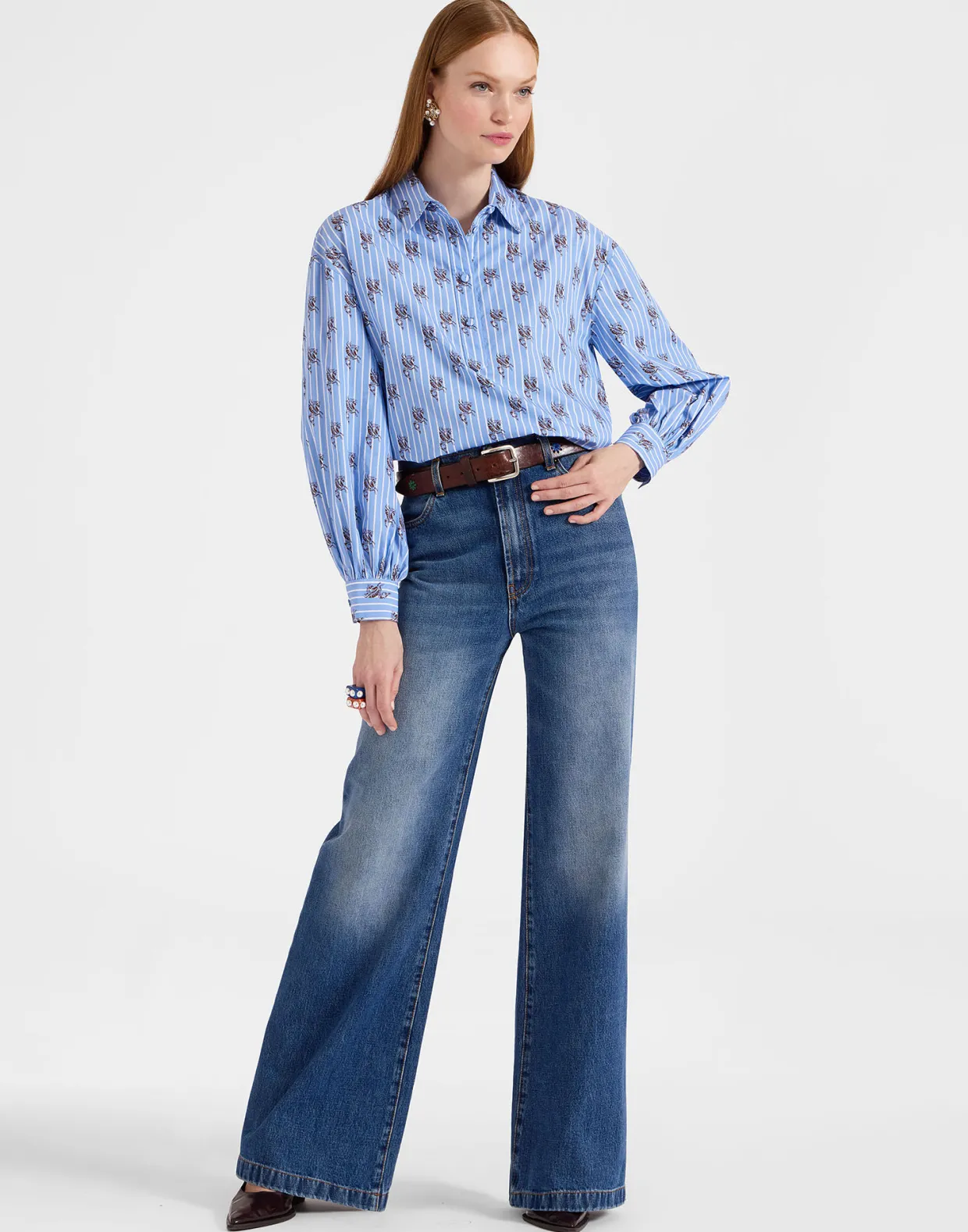 Flare JeansBlue in Denim