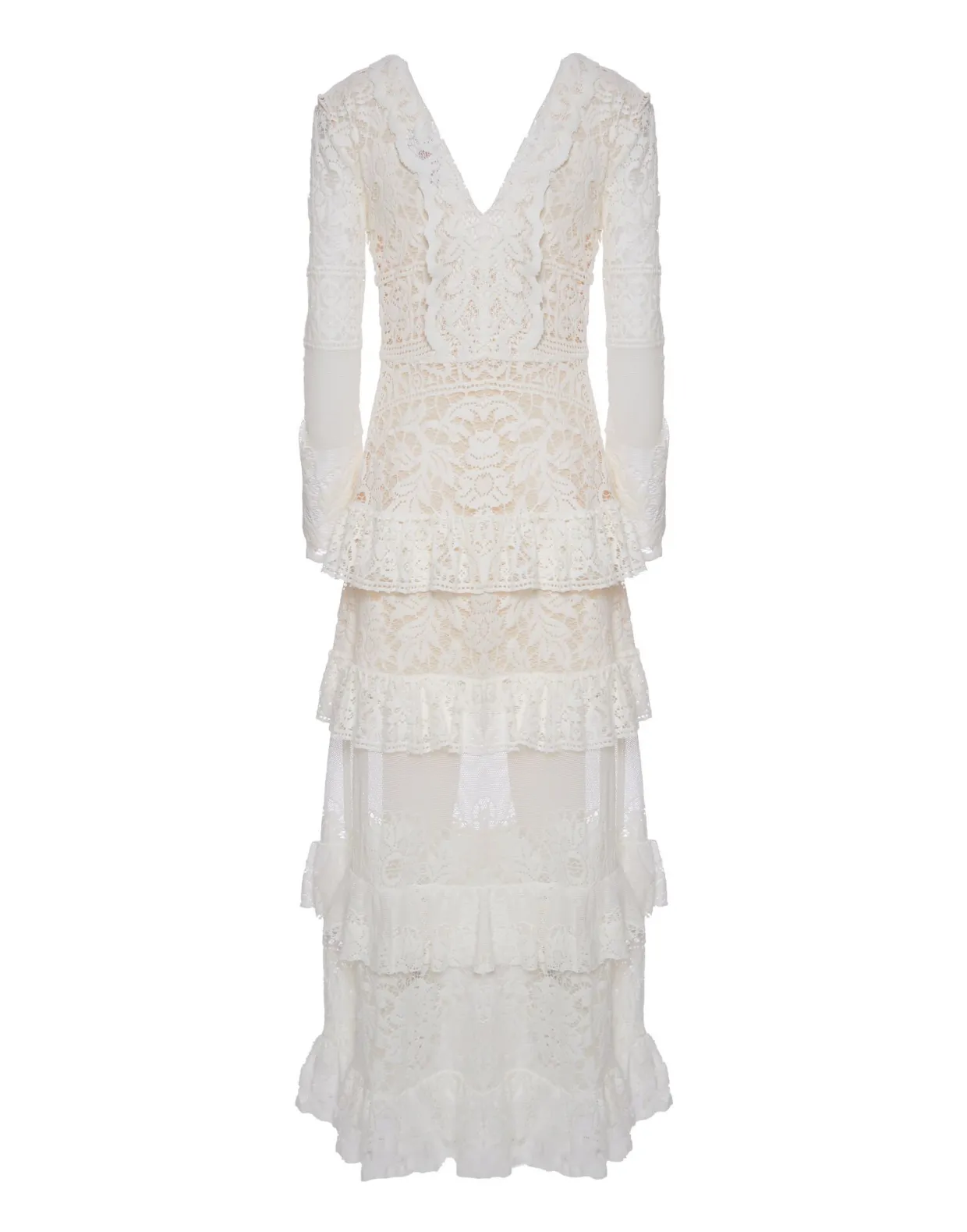 Footloose Lacey DressWhite in Cotton Lace