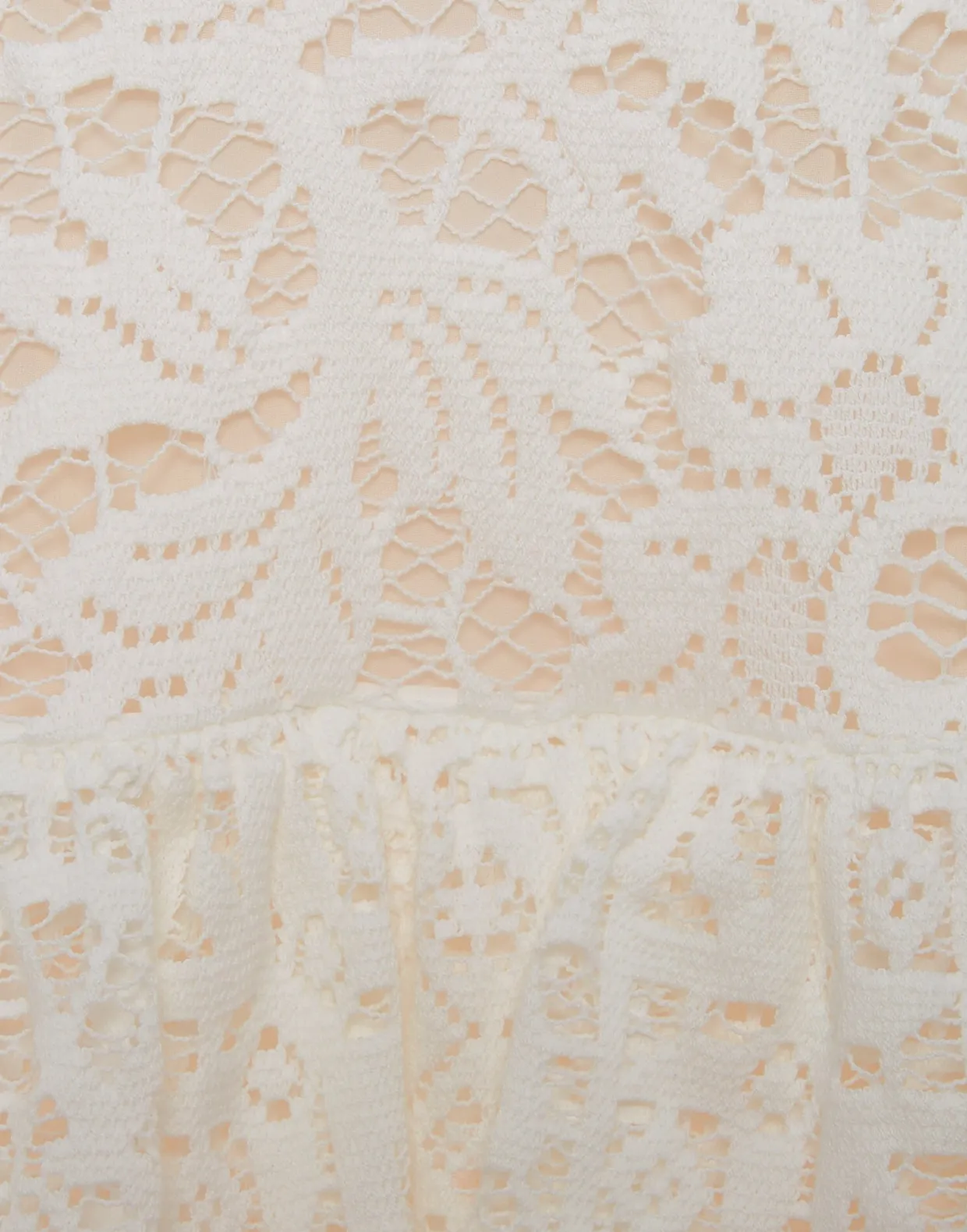 Footloose Lacey DressWhite in Cotton Lace