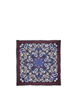 Forest Scarf (120X120)Forest Bandana in Modal Silk Blend