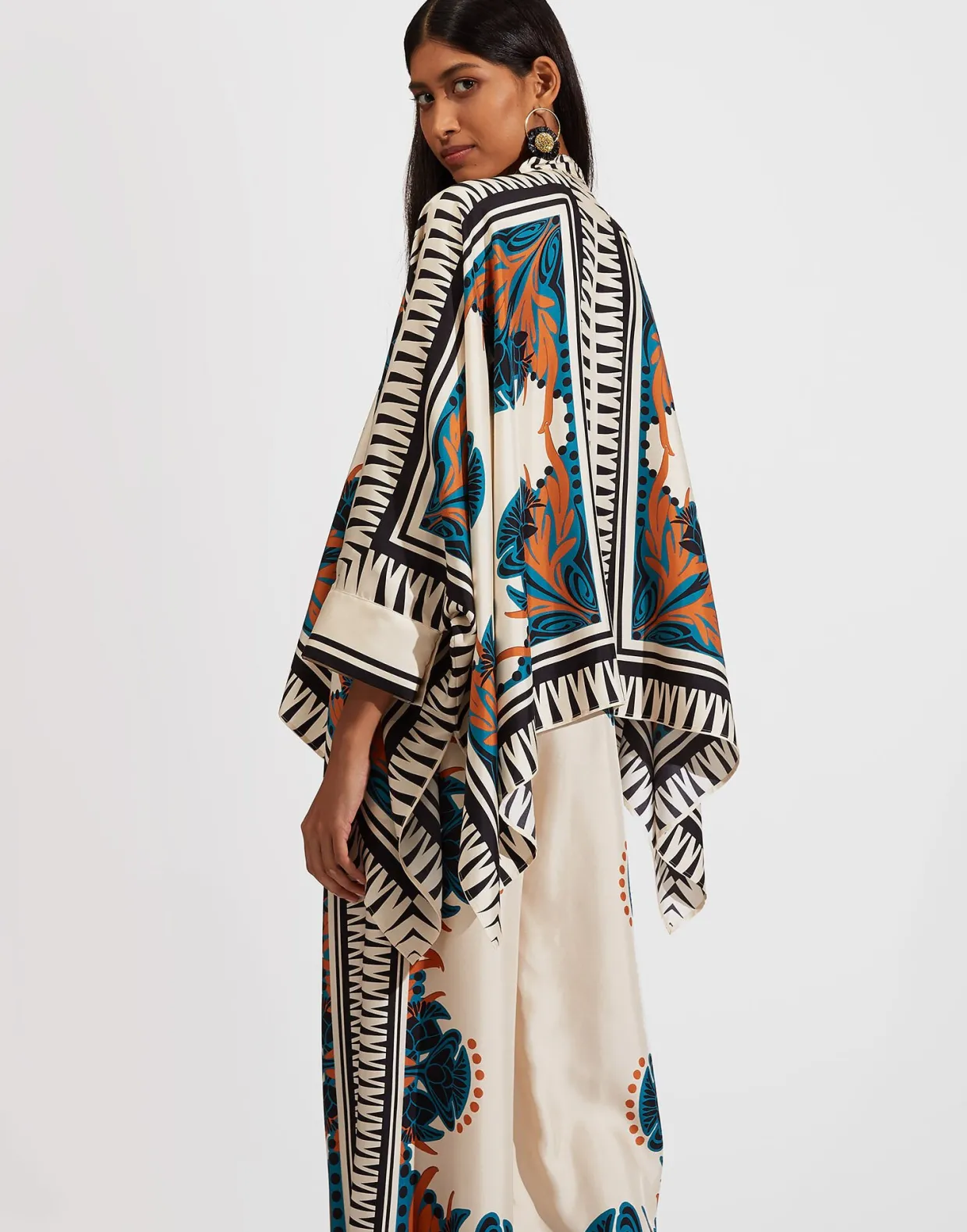 Foulard ShirtFlorence Placée in Silk Twill