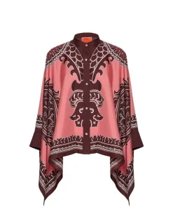 Foulard ShirtOltrarno Placée Pink in Silk Twill
