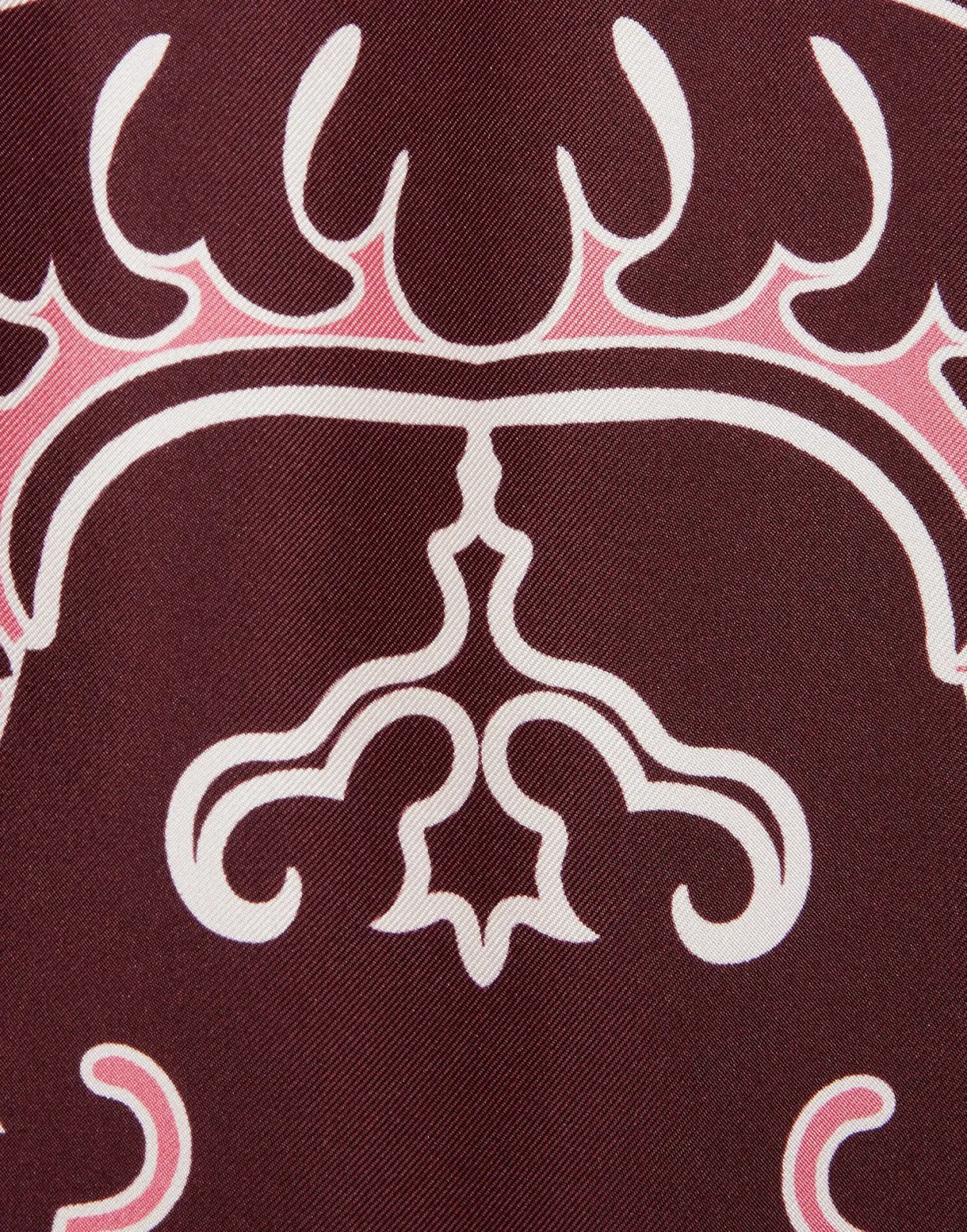 Foulard ShirtOltrarno Placée Pink in Silk Twill