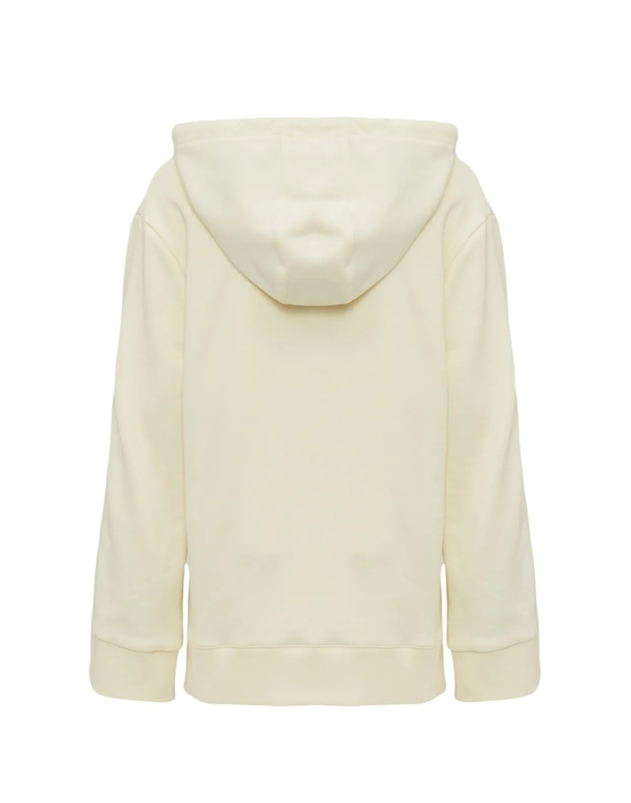 Girlfriend HoodieSolid Ivory in Jersey