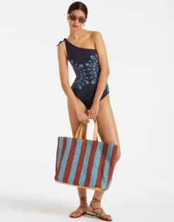 Goddess SuitOlympus Plac&eacute;e Navy in Supreme Lycra