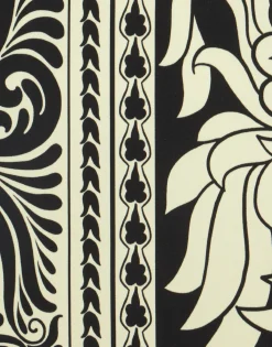 Halle DressMix Tiles Placée Black in Envers Satin