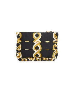 Hand PochetteTackle Black in Shot Cotton