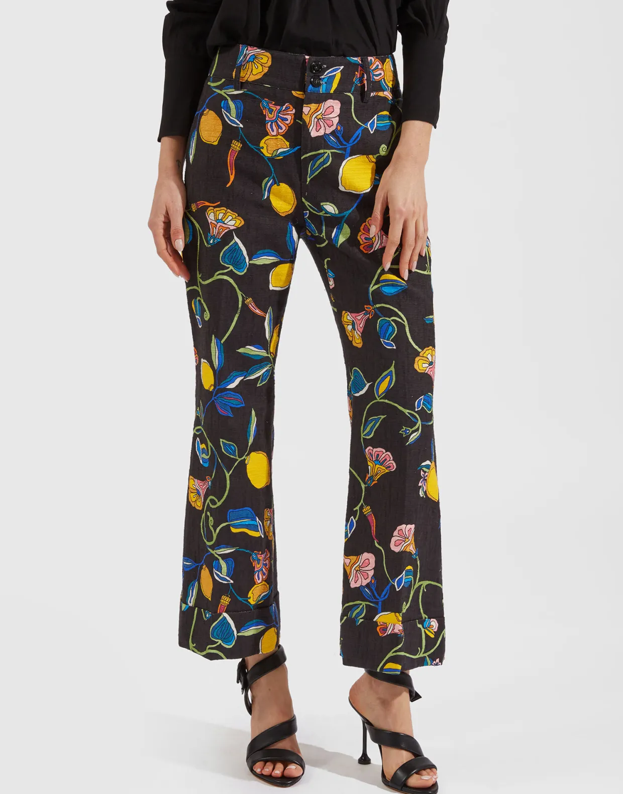 Hendrix PantsBorboni in Shot Cotton