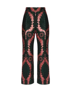 Hendrix PantsOltrarno Pink in Jacquard