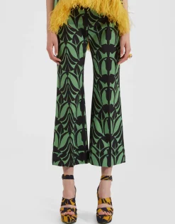 Hendrix PantsPapyrus Green in Heavy Stretch Cotton