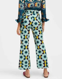 Hendrix PantsPlaza Light Blue in Shot Cotton