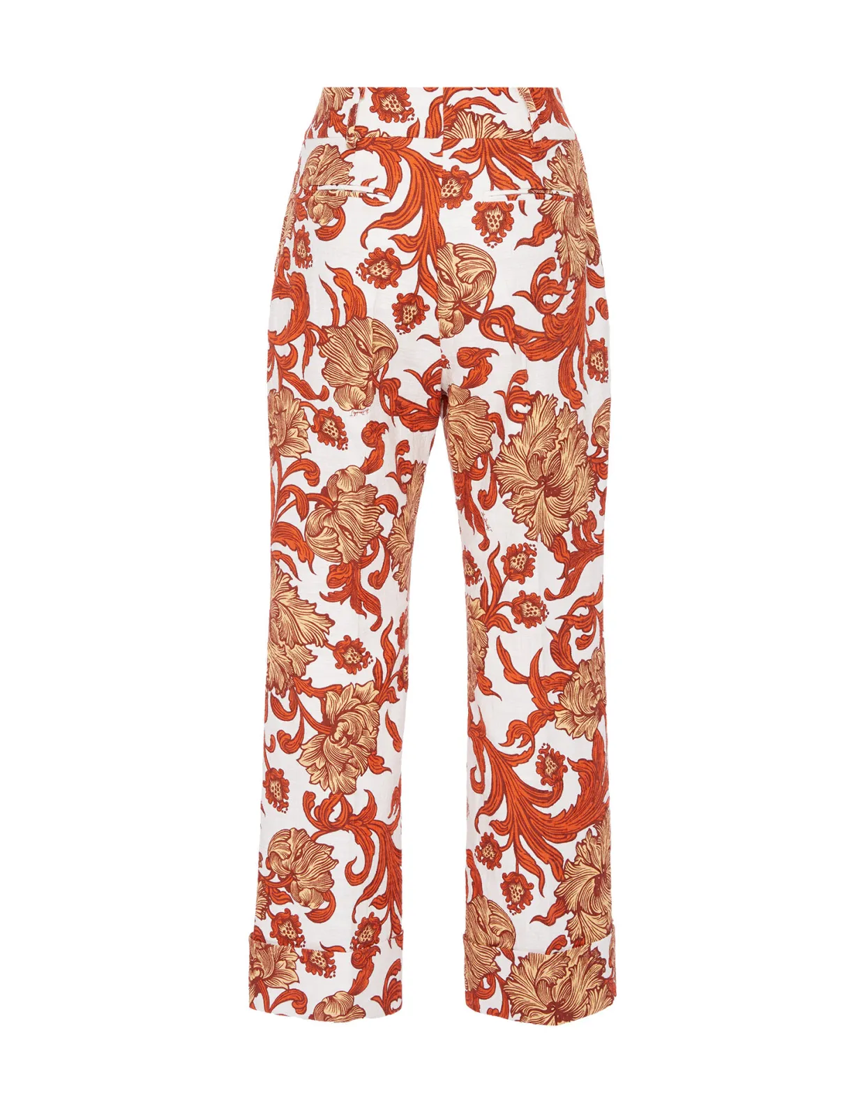 Hendrix PantsReef White in Shot Cotton
