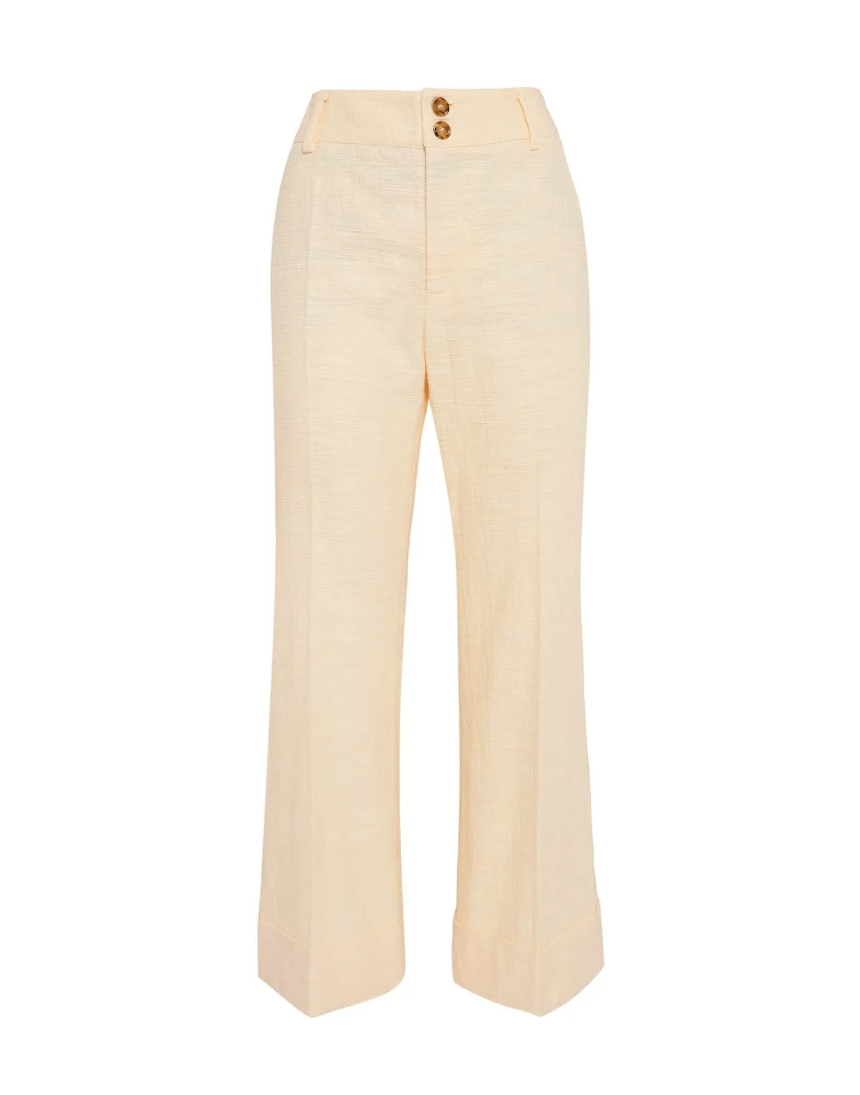 Hendrix PantsSolid Cream in Shot Cotton
