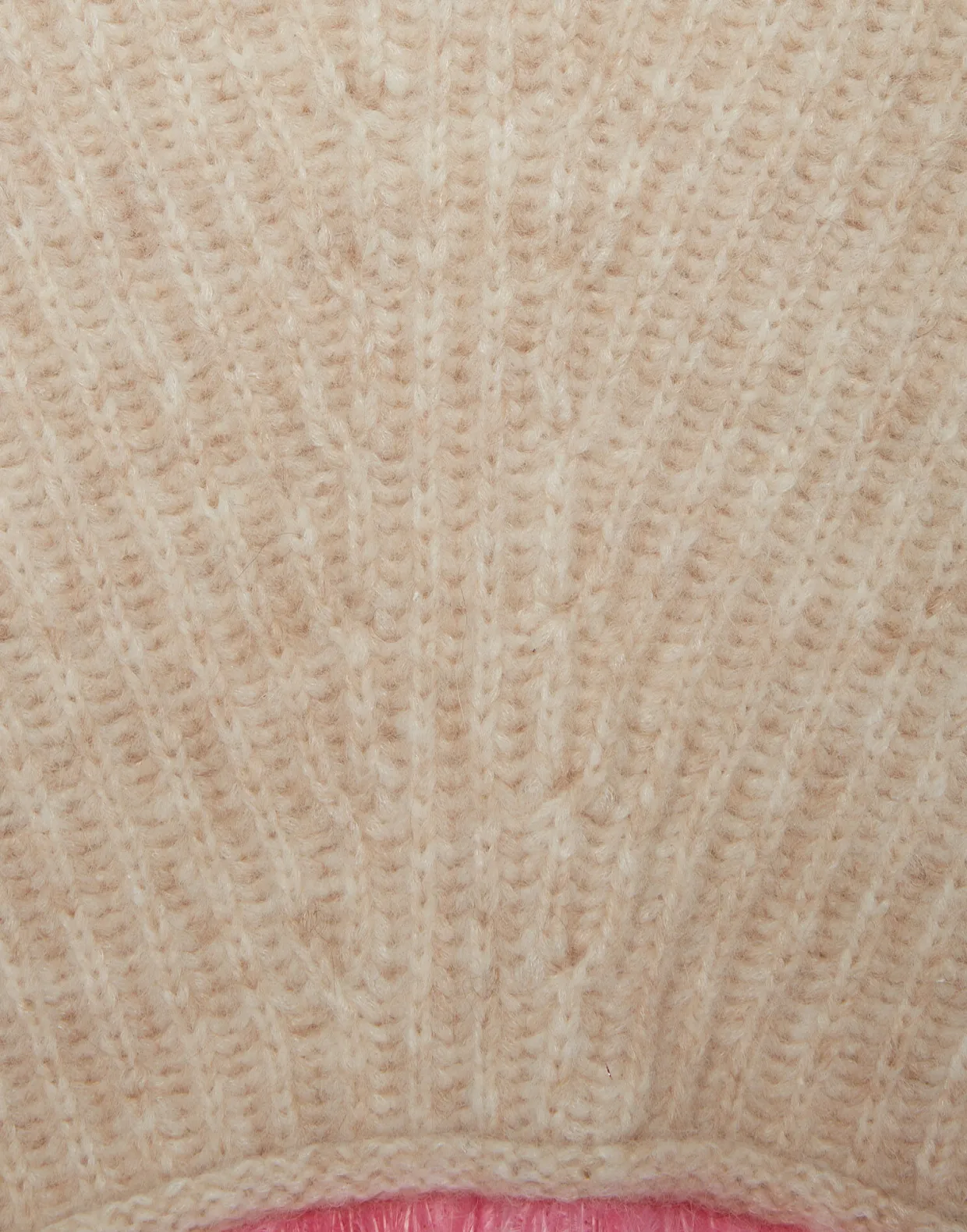 High Kick SweaterIvory in Wool With Feathers